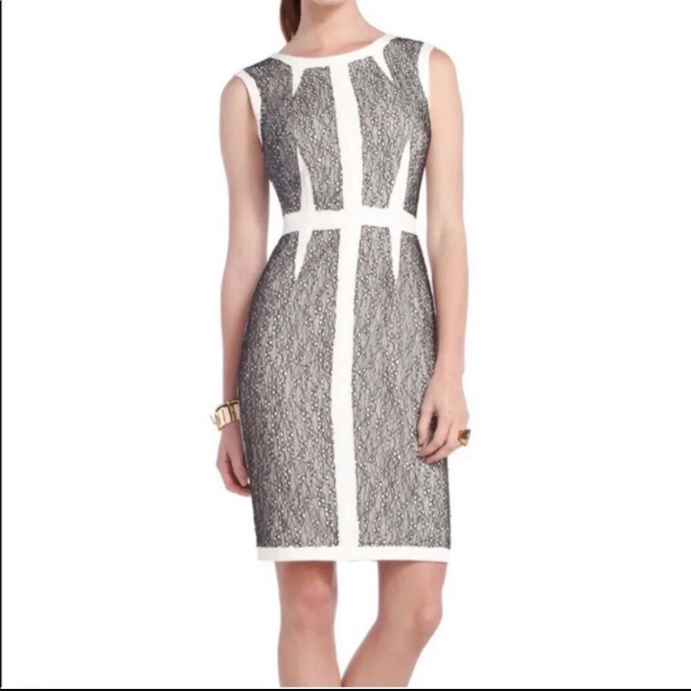 BCBG MaxAzria Rumor Lace Sheath Dress